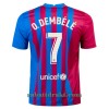 FC Barcelona Ousmane Dembele 7 Hjemme 2021-22 - Herre Fotballdrakt